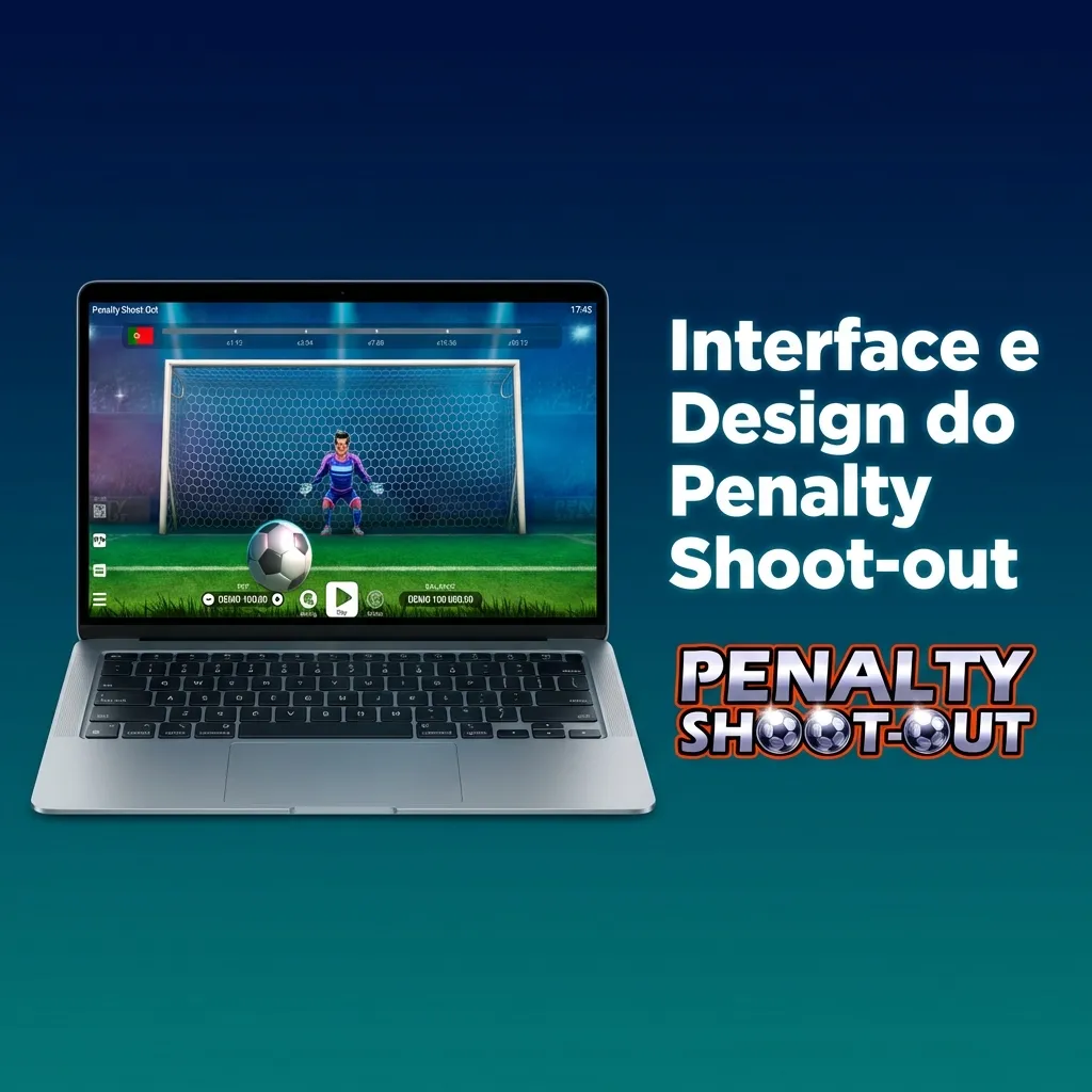 Penalty Shoot-out game interface showing goal with nine clickable zones, multipliers, balance display, and bet controls