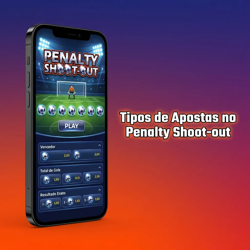 Penalty Shoot-out game interface showing betting zones on goal, with options for single and multiple bet placements