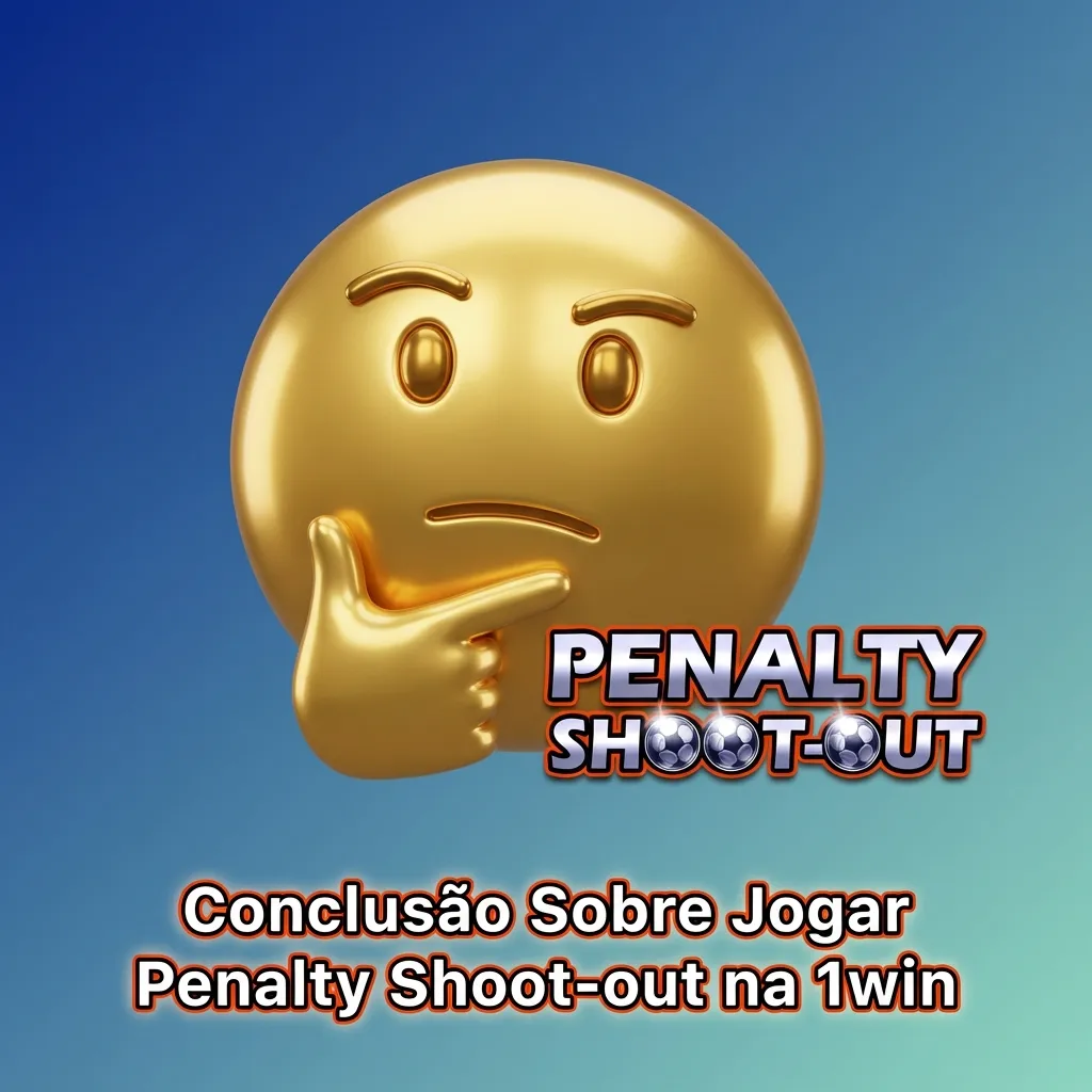 1win Penalty Shoot-out game interface showing high RTP, accessible betting options, and secure Brazilian payment methods