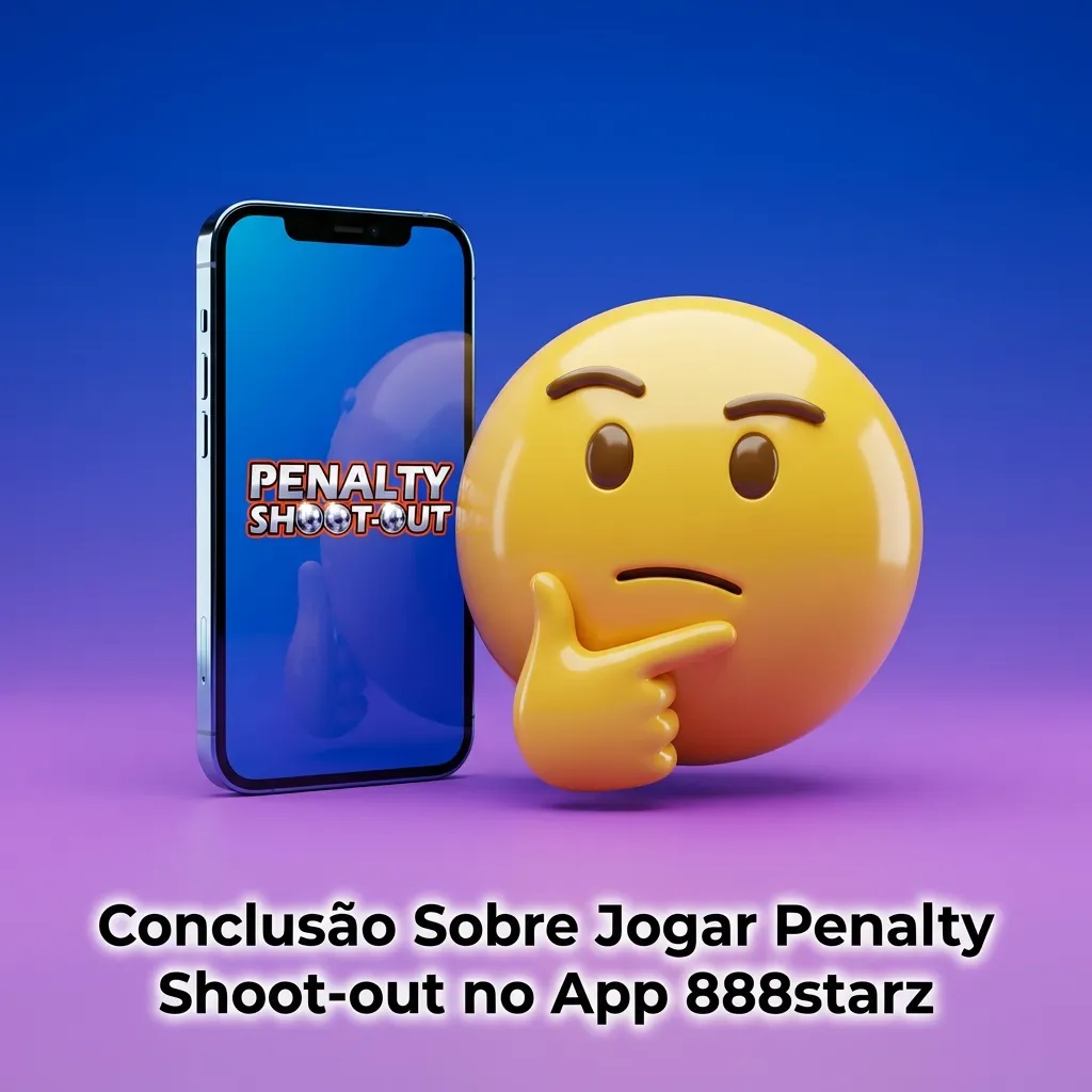 Jogador chutando pênalti em jogo mobile no app 888starz com interface de apostas em português